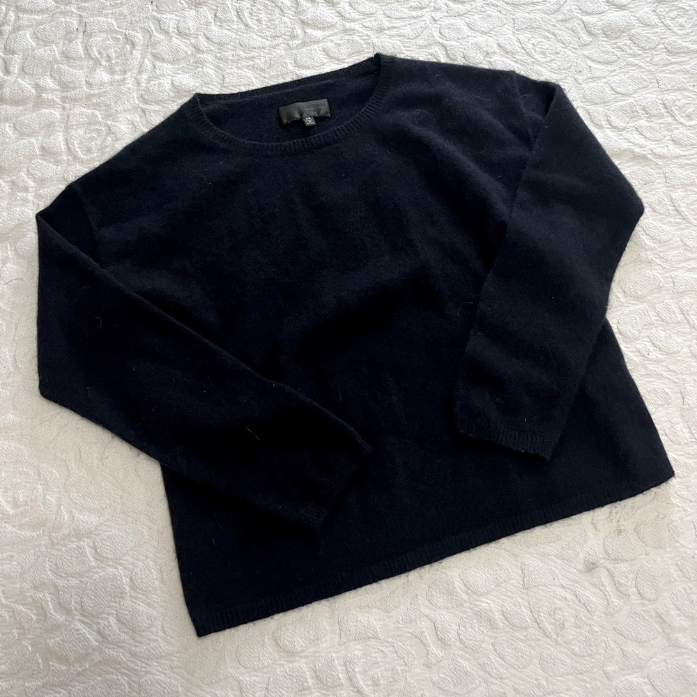 Nili Lotan Navy Cashmere Sweater